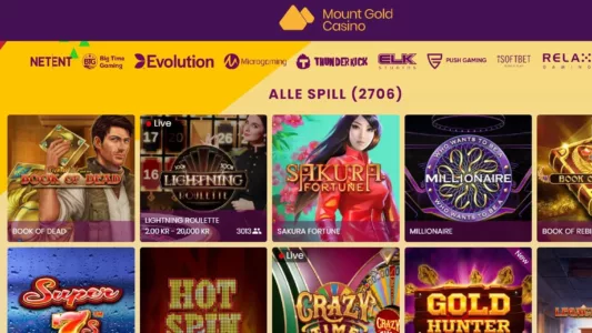 mount gold casino norge 2