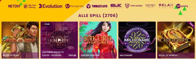 mount gold casino spill