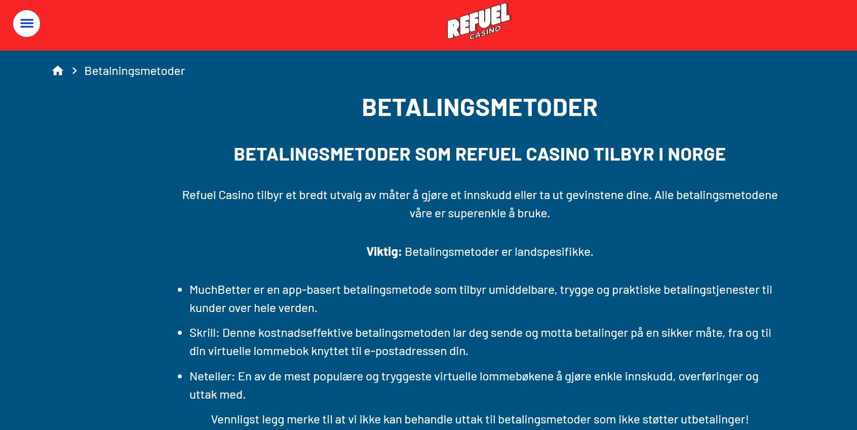refuel casino norge 4