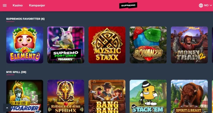 Supremo casino norge omtale 2