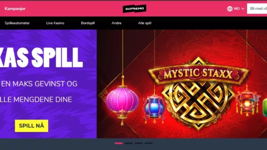 Supremo casino norge omtale