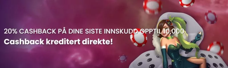 lilibet casino cashback og bonus