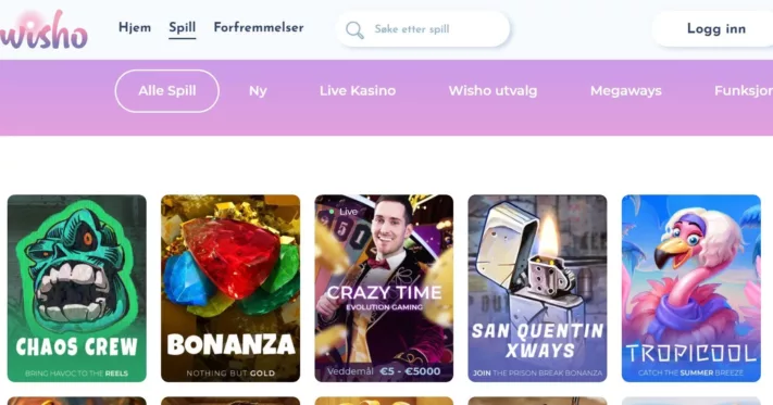 wisho casino norge omtale 2