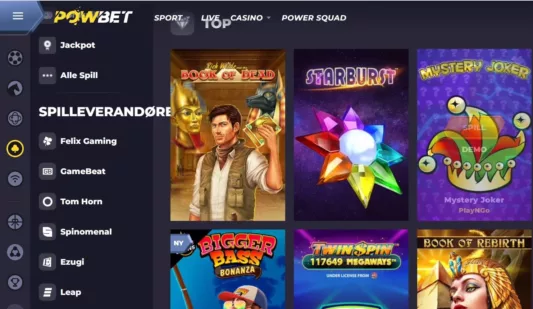 powbet casino norge omtale 2