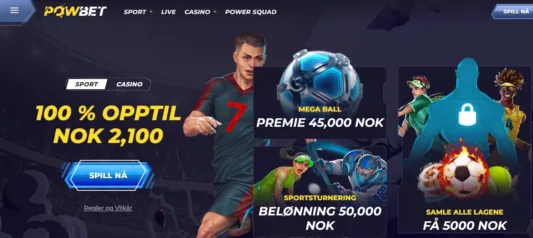 powbet casino norge omtale
