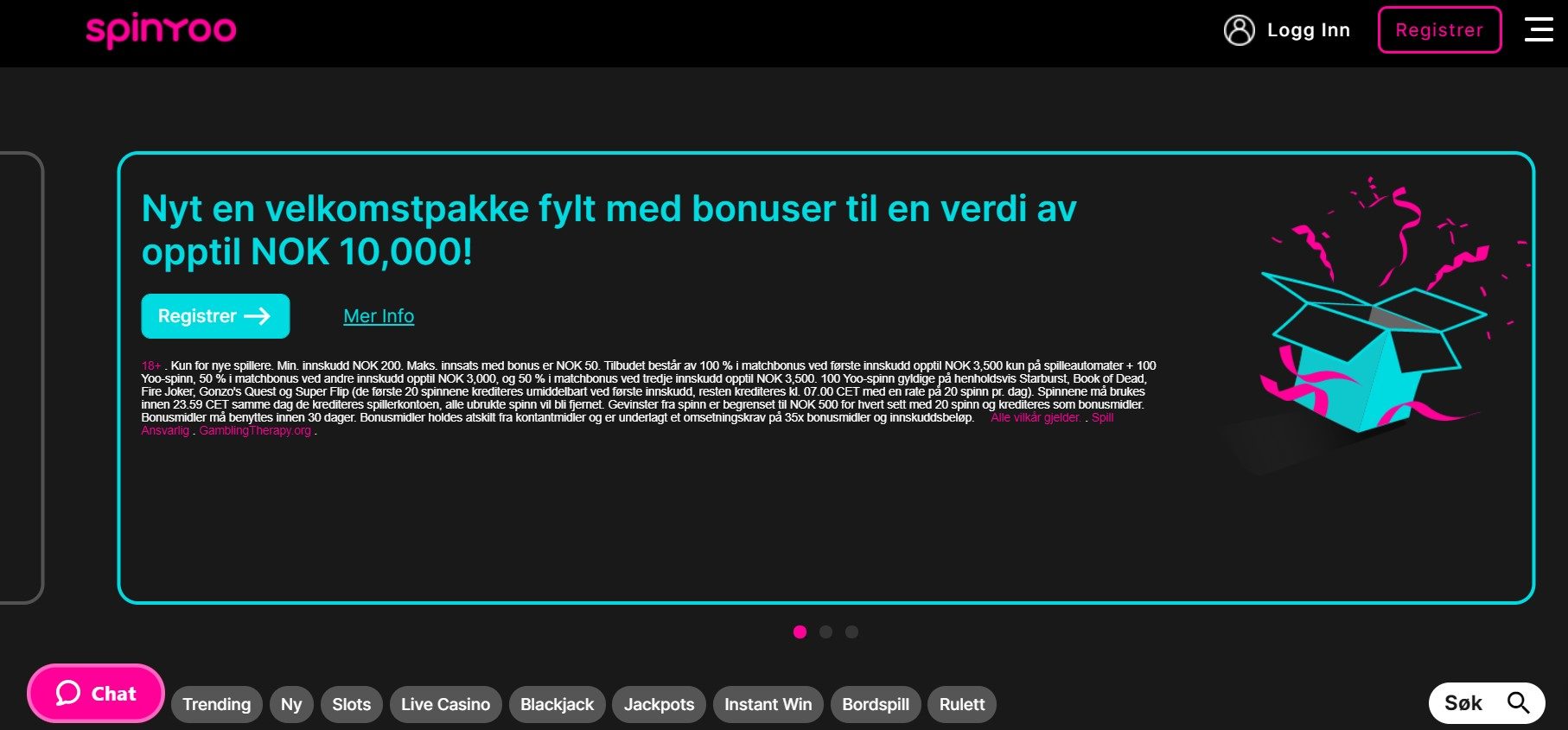 spinyoo casino norge omtale 2