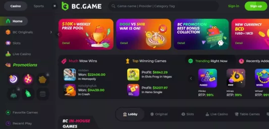 The Best 5 Examples Of BC.Game Casino Club