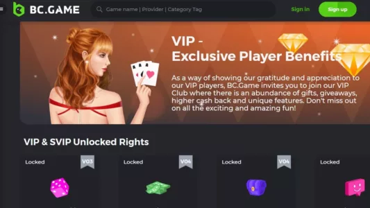 bc game casino norge vip