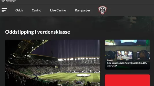 betzerk casino norge odds