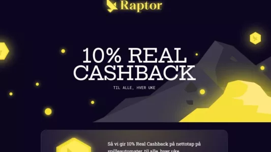 raptor casino online norge 2