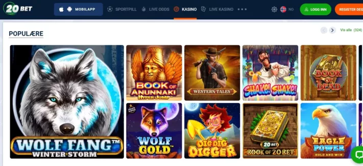 20bet casino norge omtale 2