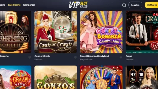 Vipslot club casino norge 3
