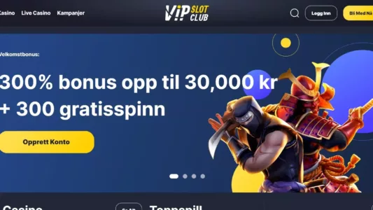 Vipslot club casino norge