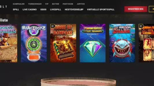 casinoly casino norge omtale 2
