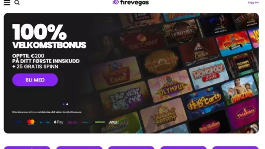 fire vegas casino norge