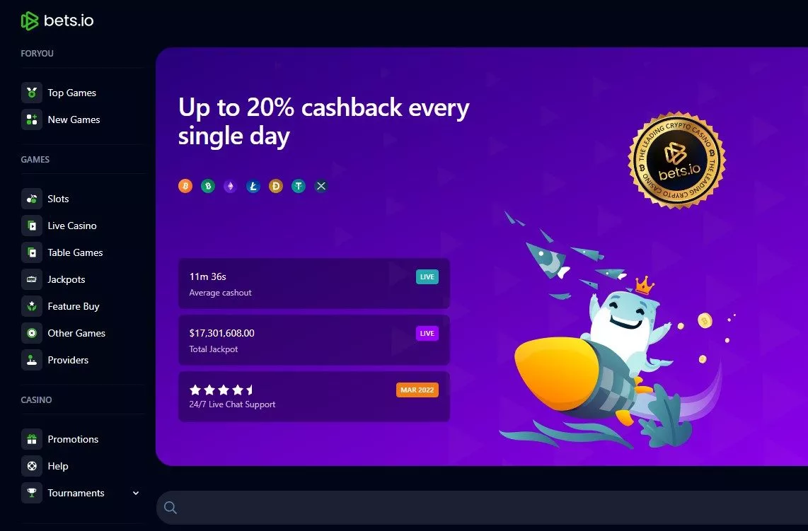 bets.io casino norge omtale