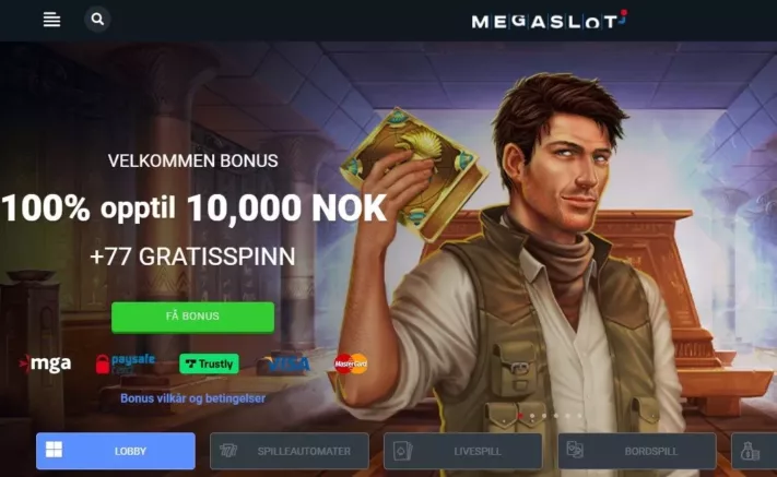 megaslot casino norge