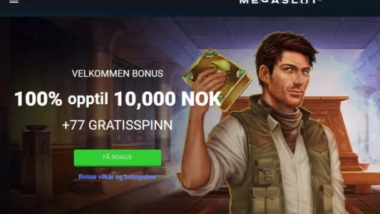 megaslot casino norge bonus