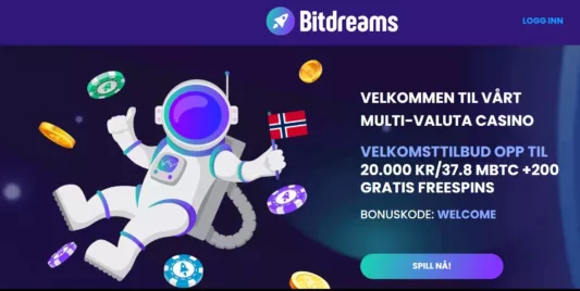 bitdreams casino norge