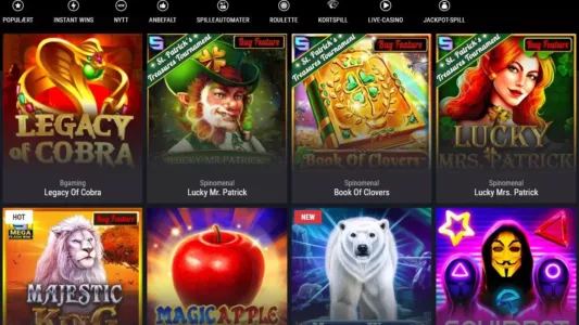 cobra casino norge spill