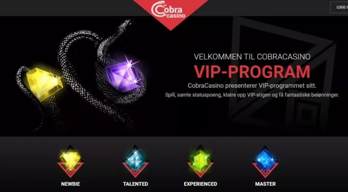 cobra casino norge vip