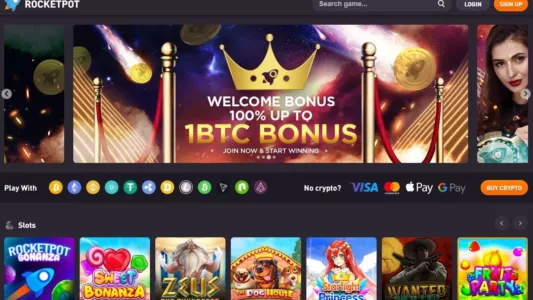 rocketpot casino crypto norge