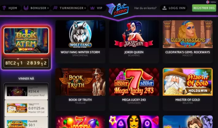 7bit casino omtale norge 2