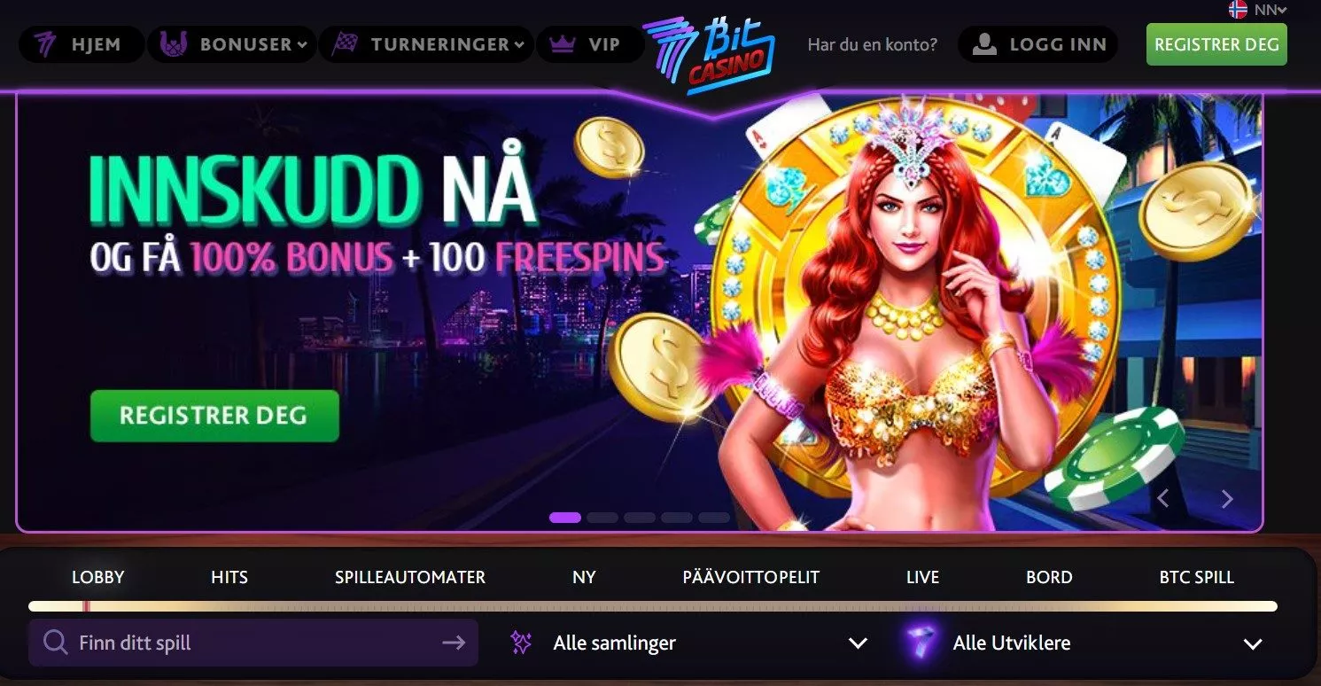 7bit casino omtale norge