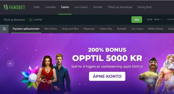 fansbet casino bonuser