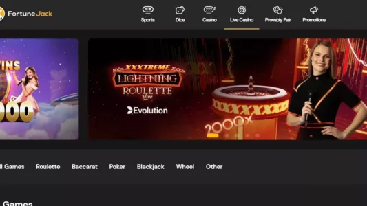 fortune jack casino live