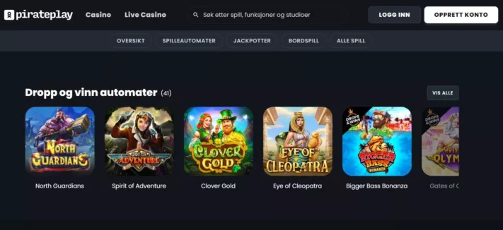 pirate play casino norge 4
