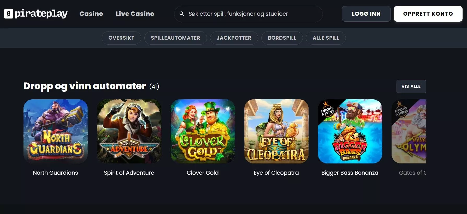 pirate play casino norge 4