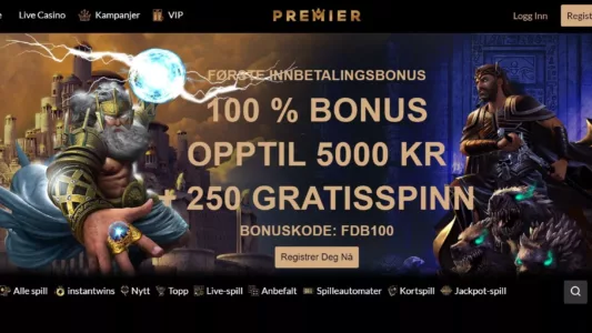 premier casino norge omtale
