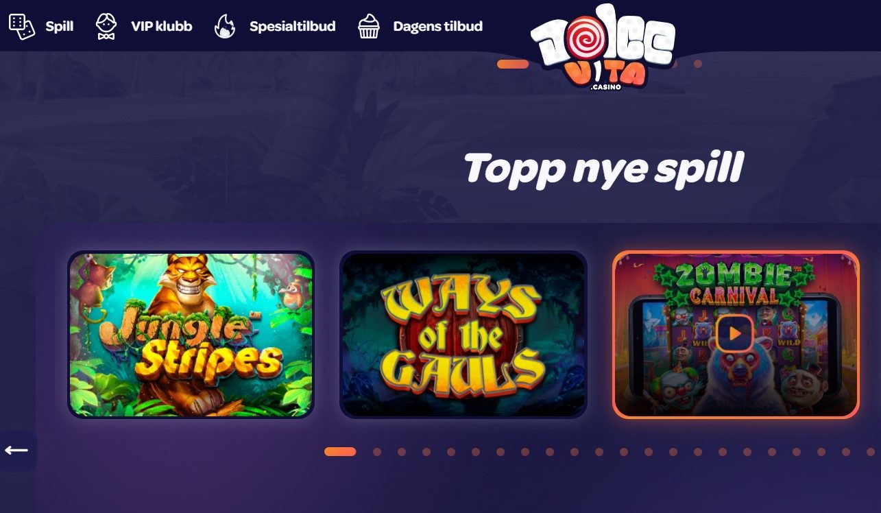 dolcevita casino norge 2