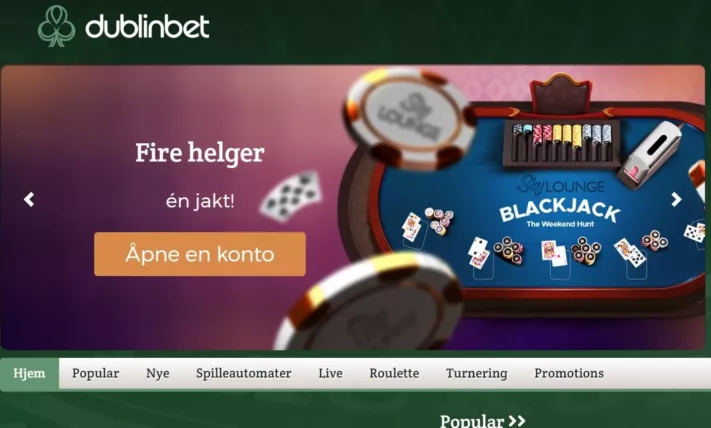 dublinbet casino norge