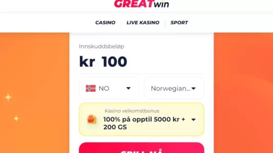 greatwin casino norge