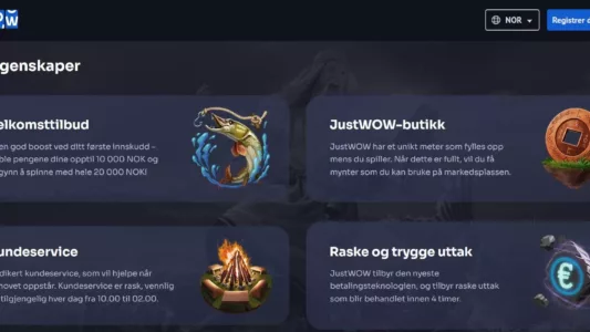 justwow casino norge omtale 2
