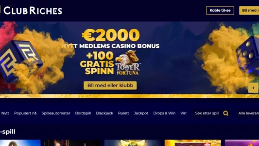 club riches casino omtale