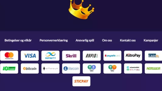 4kasino betalingsmetoder