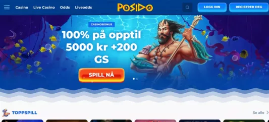 posido casino norge omtale