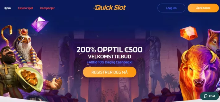 quickslot casino norge