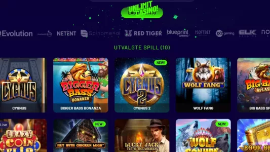 unlimit casino spill