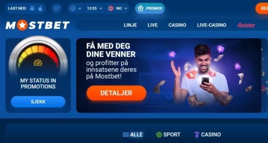 mostbet casino norge omtale 2