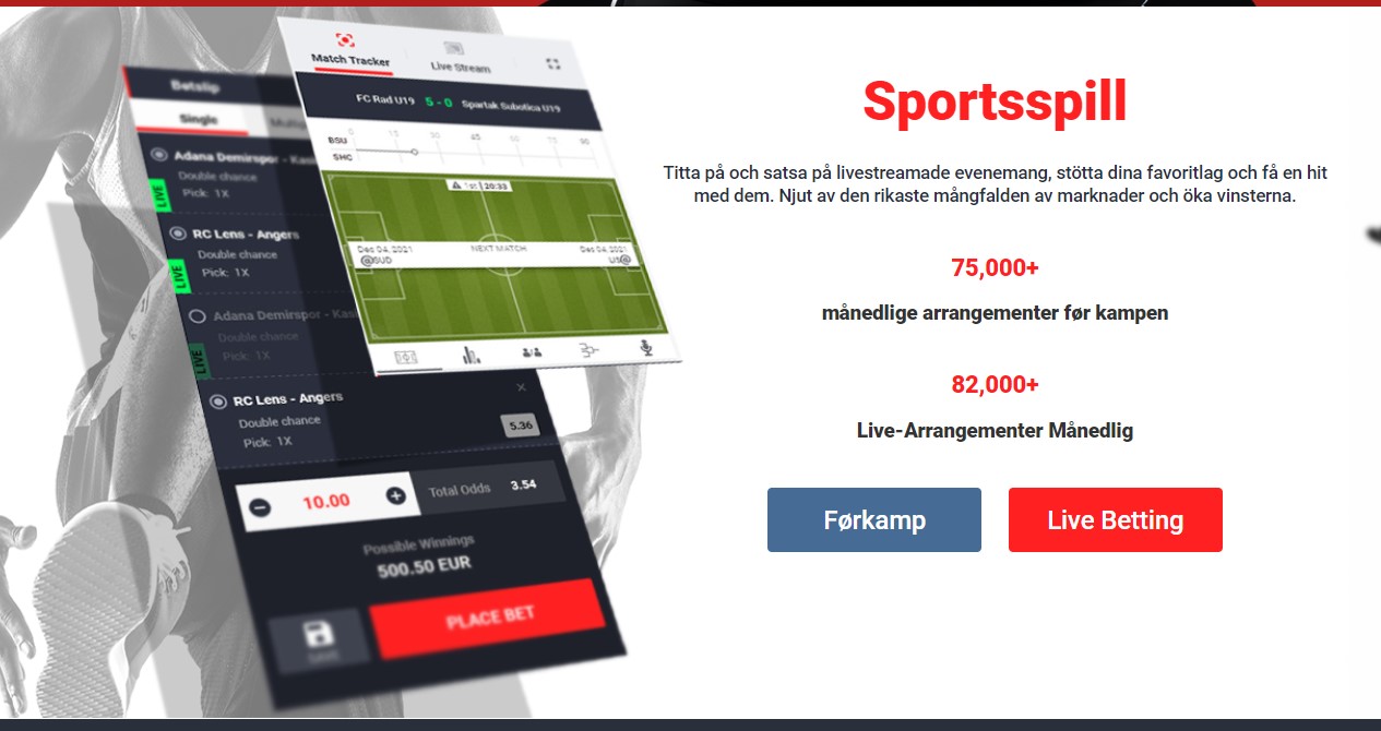 bet31 casino norge odds og tipping