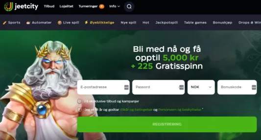 jeetcity casino norge omtale