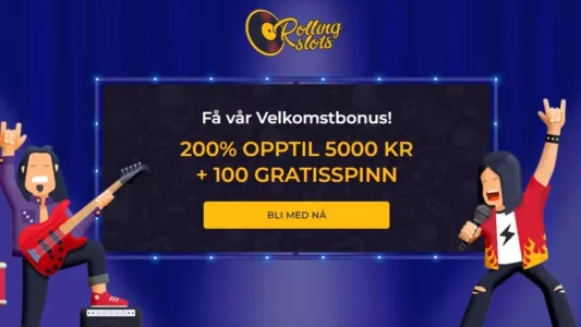 rolling slots casino norge omtale
