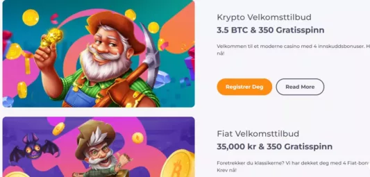 bitreels casino norge kampanjer