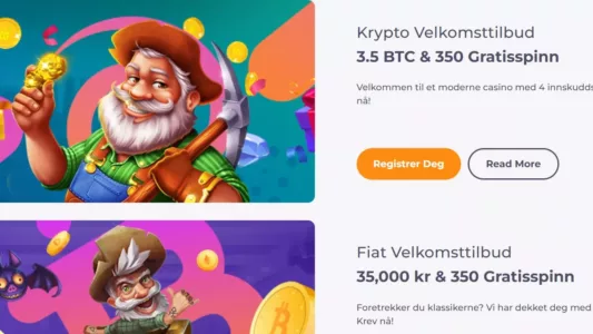 bitreels casino norge kampanjer