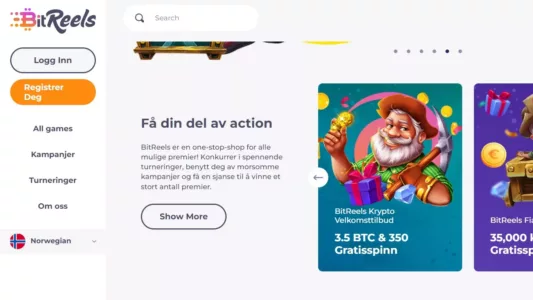 bitreels casino norge omtale