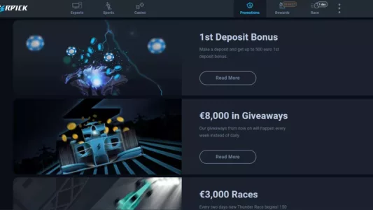 thunderpick casino norge bonuser